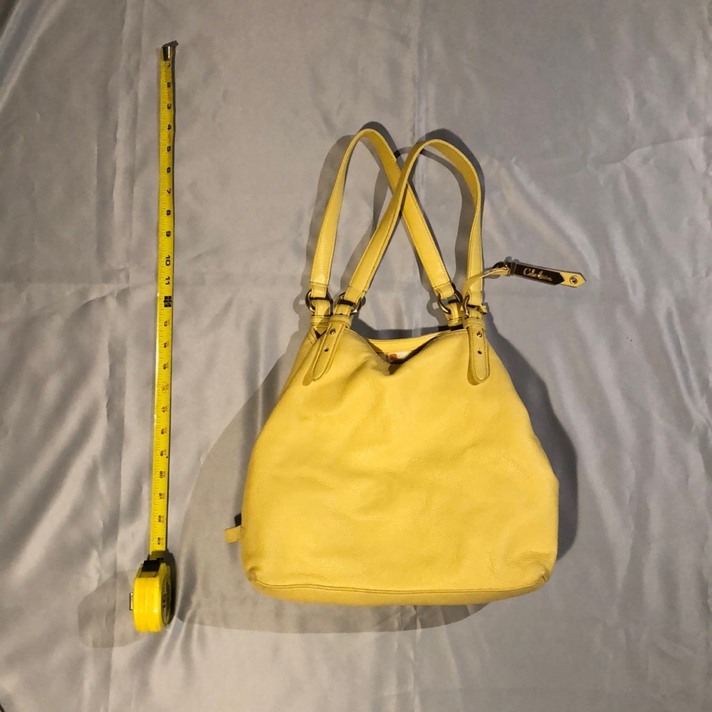 Cole Haan Purse (Cream-Yellow) REVERSIBLE